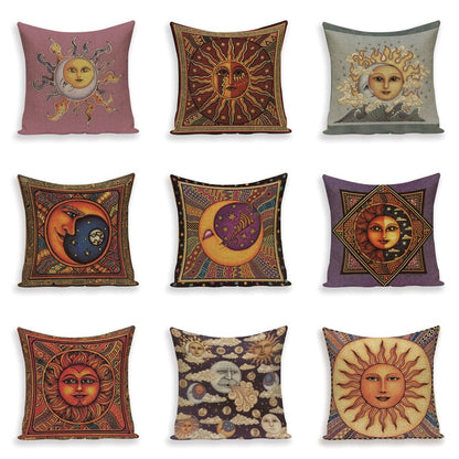 Celestial Cushion Covers - Floral Fawna