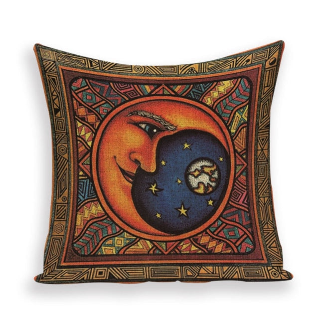 Celestial Cushion Covers - Floral Fawna