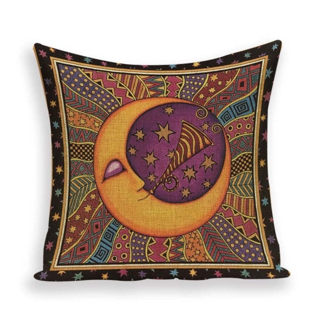 Celestial Cushion Covers - Floral Fawna