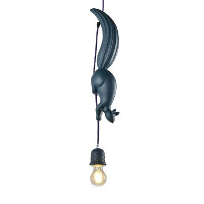 Squirrel Pendant Lights - Floral Fawna