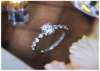 The Crystal Jewel Ring - Floral Fawna