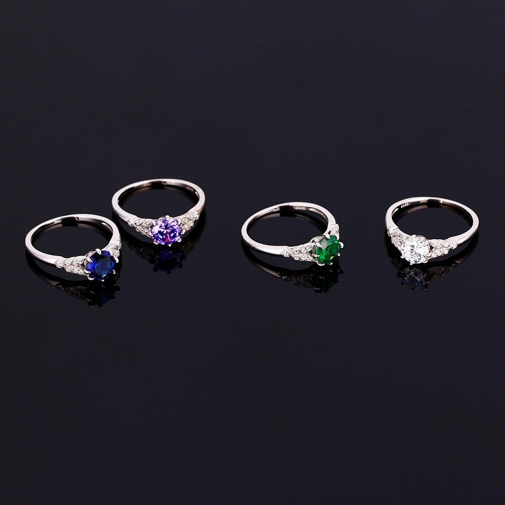 Round Majestic Crystal Ring - Floral Fawna