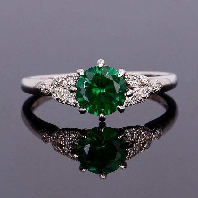 Round Majestic Crystal Ring - Floral Fawna