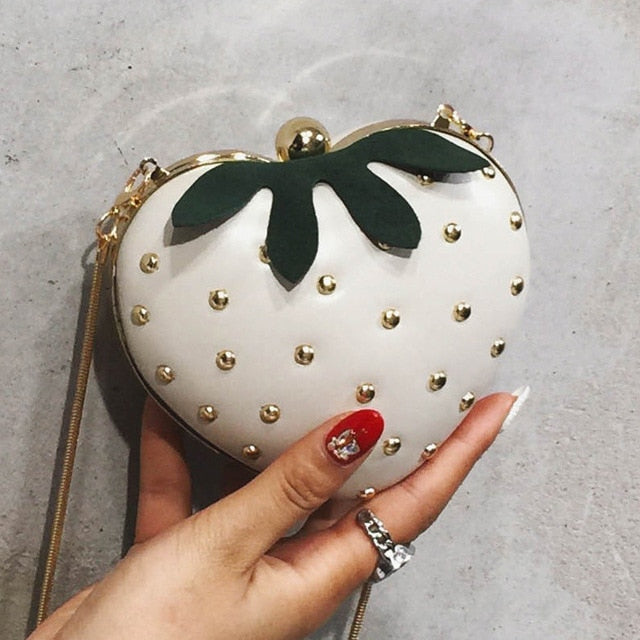 Strawberry Crossbody Bag - Floral Fawna