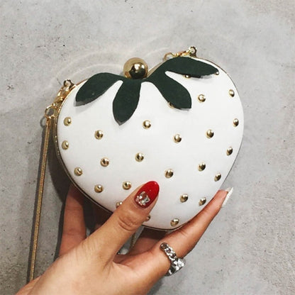 Strawberry Crossbody Bag - Floral Fawna