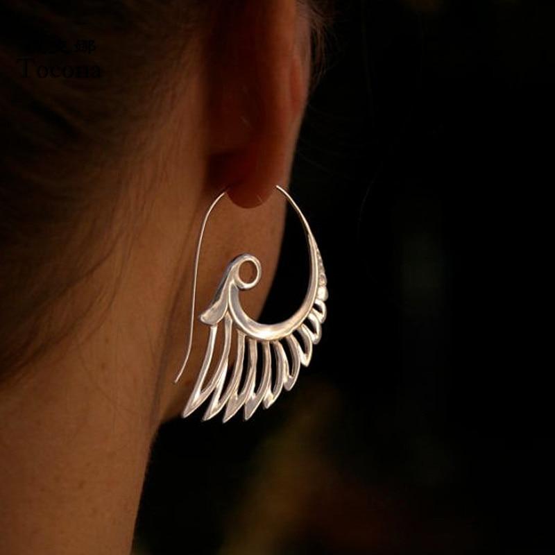 Phoenix Wings Earrings - Floral Fawna