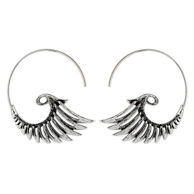 Phoenix Wings Earrings - Floral Fawna