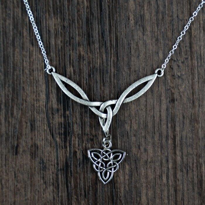 The Celtic Goddess Necklace - Floral Fawna