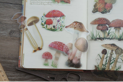 Mushroom Stickers - Floral Fawna