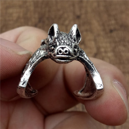 Halloween Bat Ring - Floral Fawna