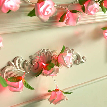 Rose Flower Fairy Night Lights - Floral Fawna