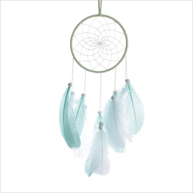 Handmade Dream Catcher with LED lights - Floral Fawna