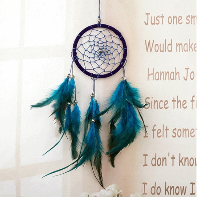 Handmade Dream Catcher with LED lights - Floral Fawna