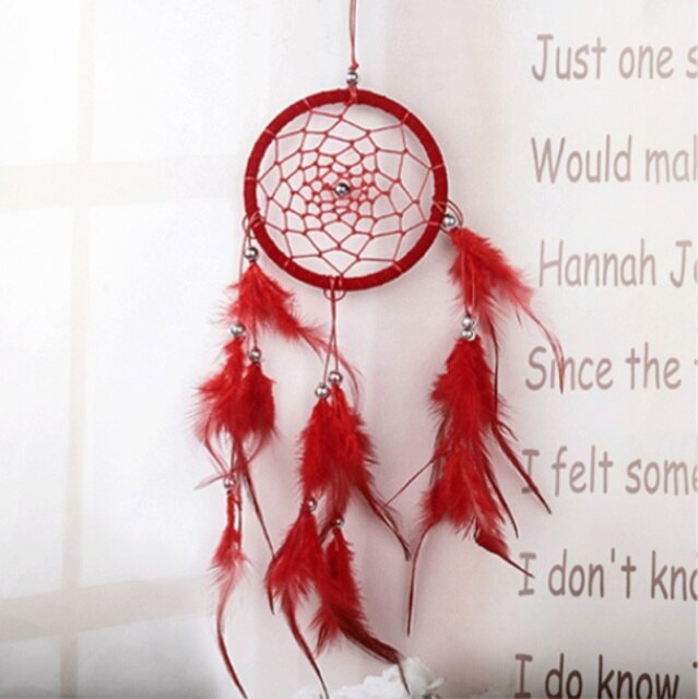 Handmade Dream Catcher with LED lights - Floral Fawna