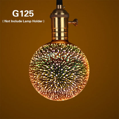 3D LED Galaxy Light Bulb - Floral Fawna