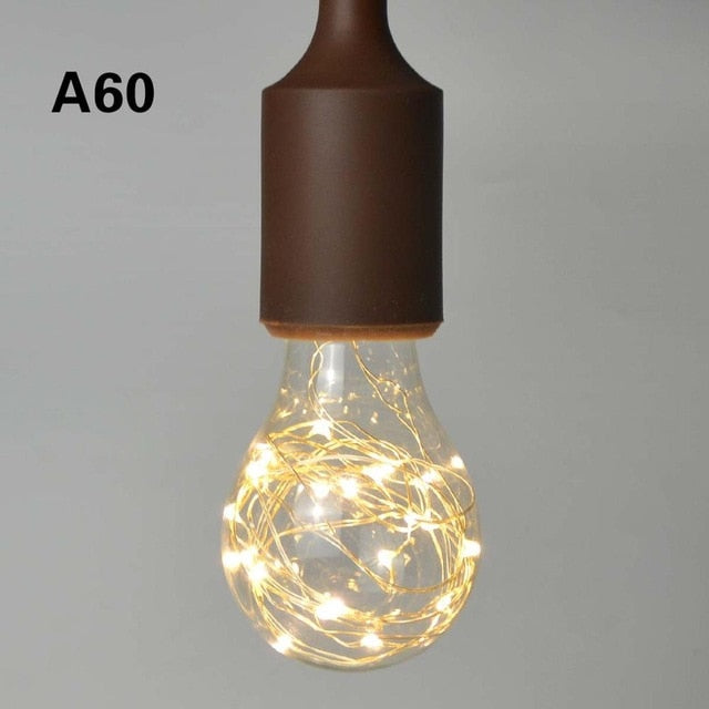 3D LED Galaxy Light Bulb - Floral Fawna