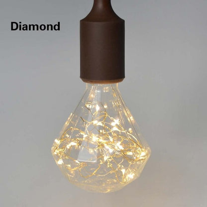 3D LED Galaxy Light Bulb - Floral Fawna