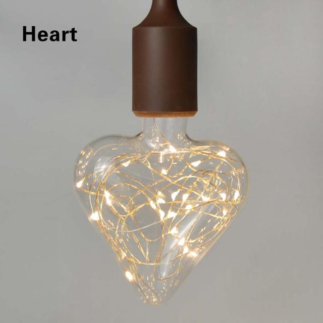 3D LED Galaxy Light Bulb - Floral Fawna