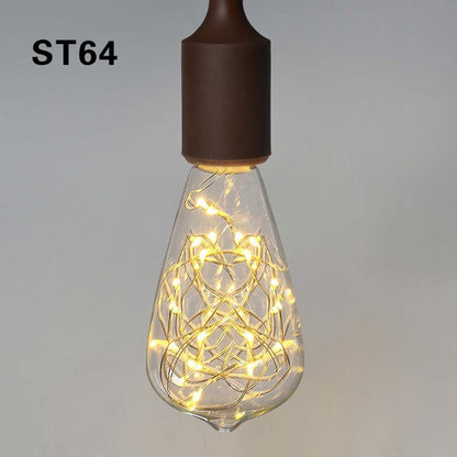 3D LED Galaxy Light Bulb - Floral Fawna