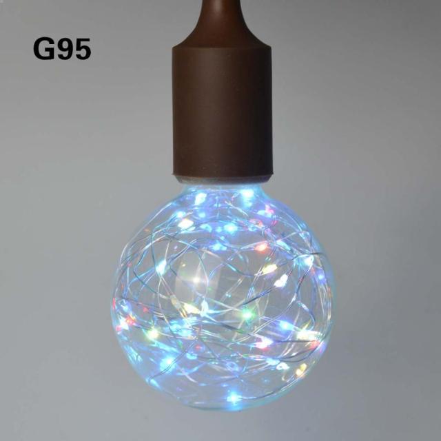 3D LED Galaxy Light Bulb - Floral Fawna