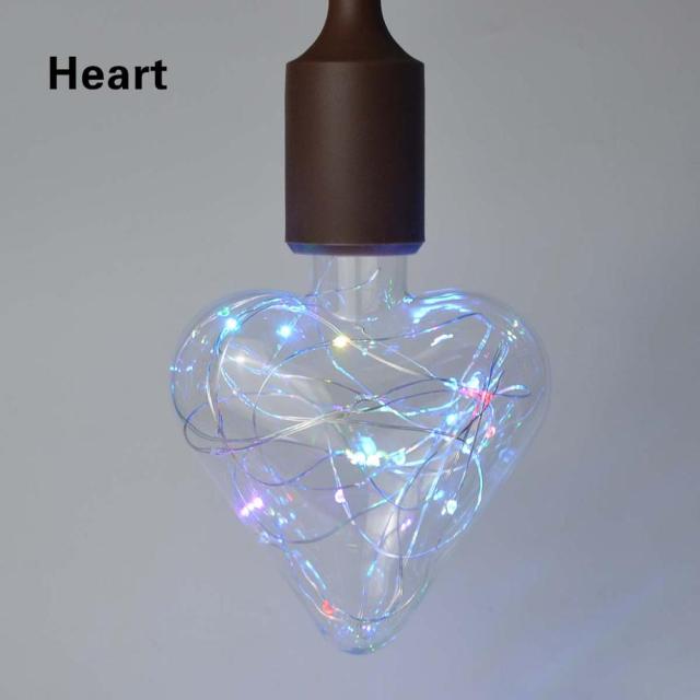 3D LED Galaxy Light Bulb - Floral Fawna