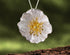 Blooming Poppy Sterling Silver Necklace - Floral Fawna