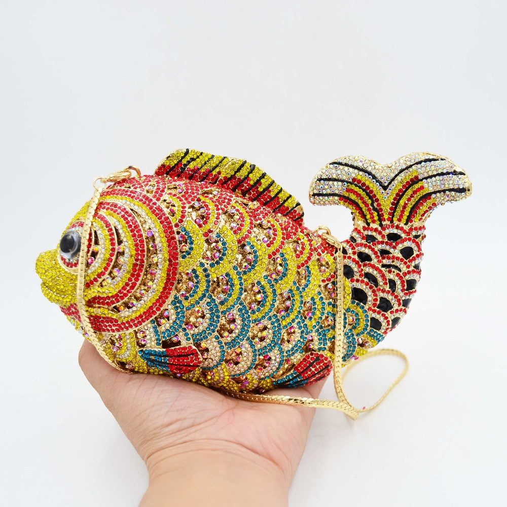 Chinese New Year Koi Clutch Bag - Floral Fawna