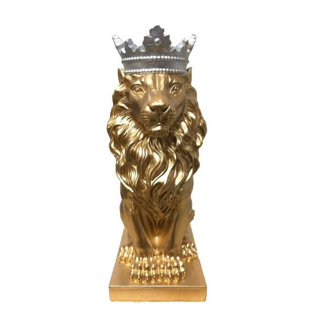 Royal Lion Figurine - Floral Fawna