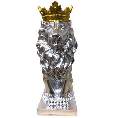 Royal Lion Figurine - Floral Fawna