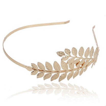 Baroque Style Leaves Headband - Floral Fawna