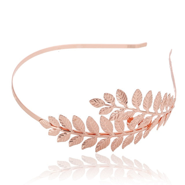 Baroque Style Leaves Headband - Floral Fawna