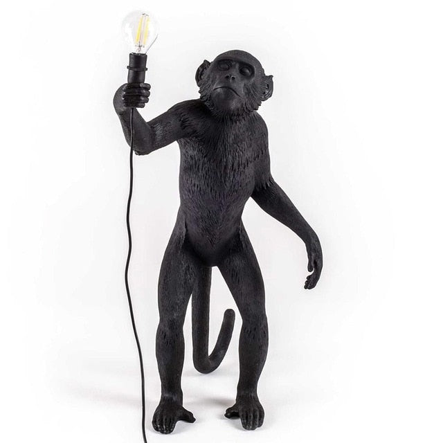 Cheeky Monkey Lamp - Floral Fawna