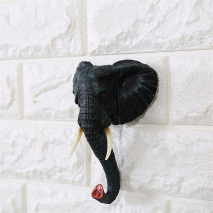 Animal Key Holder Wall Hanging - Floral Fawna