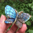 Labradorite Butterfly Crystal - Floral Fawna