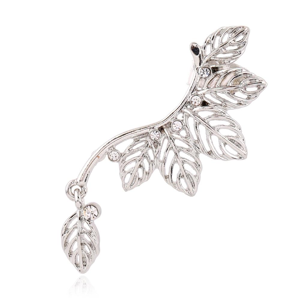 Enchanted Falling Leaves Ear Cuff - Floral Fawna