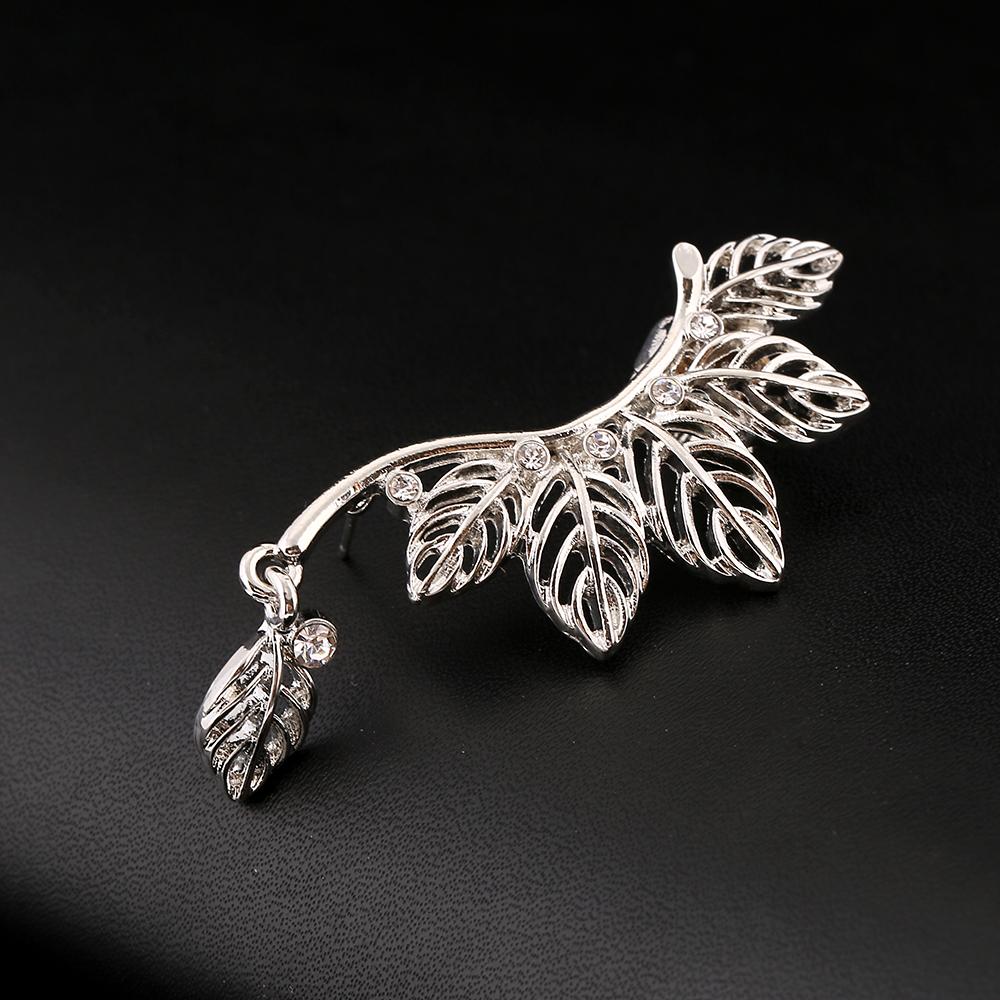 Enchanted Falling Leaves Ear Cuff - Floral Fawna