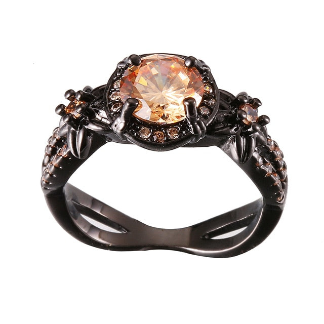 The Sorceress Fire Ring - Floral Fawna