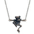 Frog On A Branch Necklace - Floral Fawna