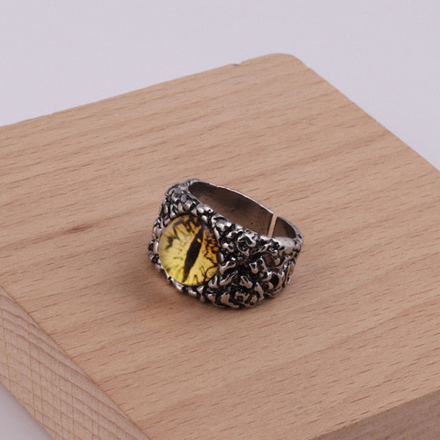 Dinosaur Eye Ring - Floral Fawna