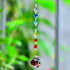 7 Chakra Moon Natural Stone Sun Catcher - Floral Fawna