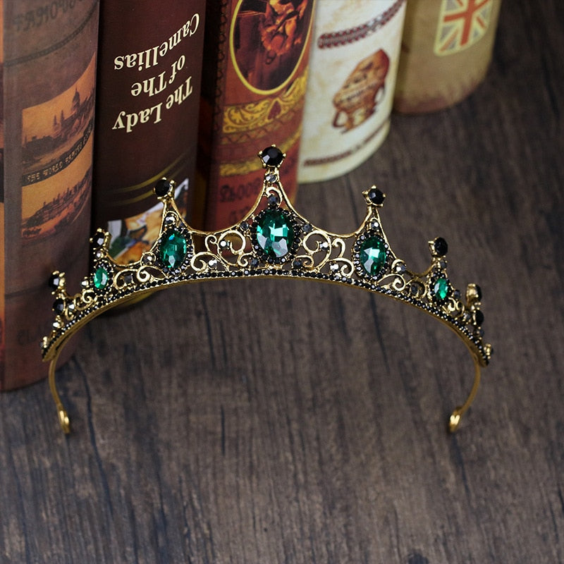 Enchanted Crystal Crown - Floral Fawna