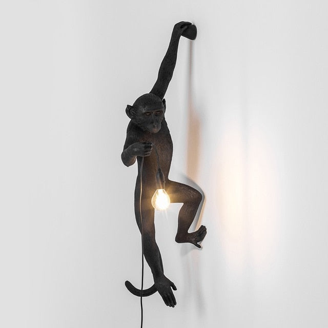 Cheeky Monkey Lamp - Floral Fawna