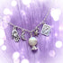 Fortune Teller Crystal Ball Necklace - Floral Fawna