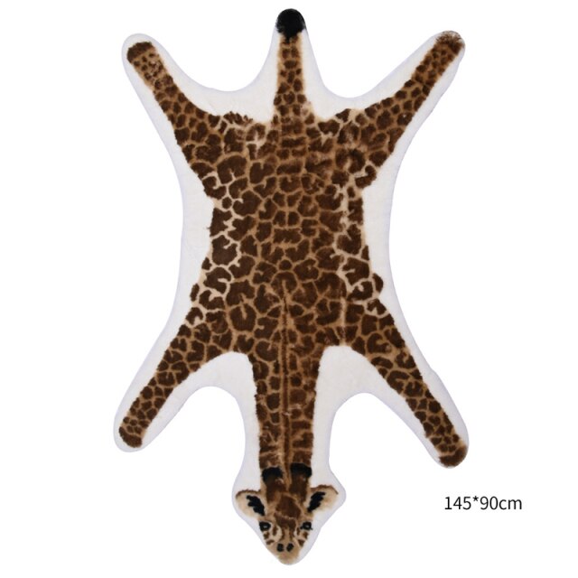 Graceful Giraffe Rug - Floral Fawna