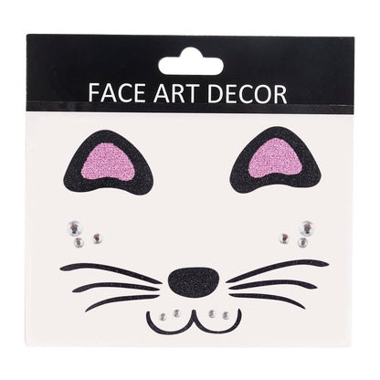 Gold and Silver Tattoo Makeup Stickers - Floral Fawna