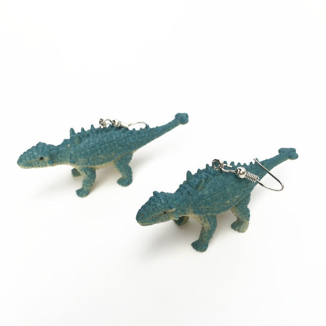 Kitsch Dino Earrings - Floral Fawna