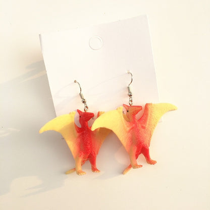 Kitsch Dino Earrings - Floral Fawna