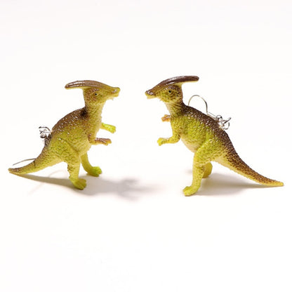 Kitsch Dino Earrings - Floral Fawna