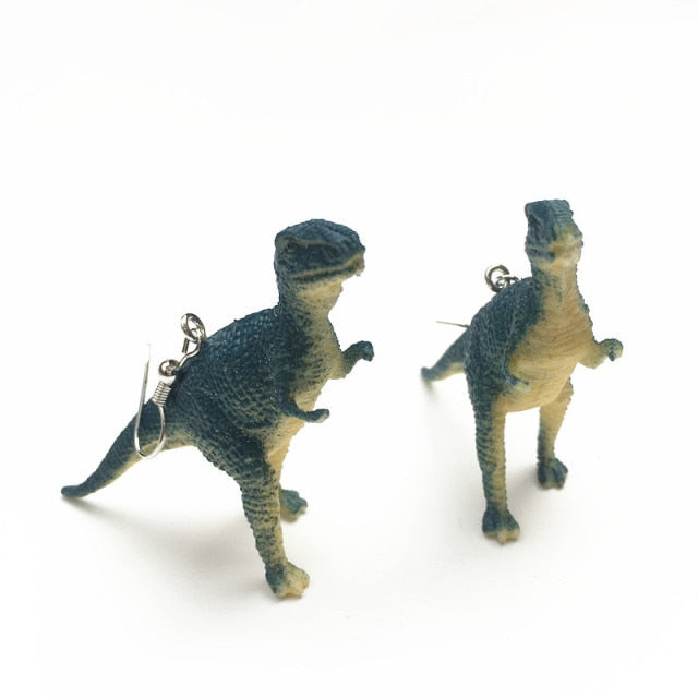 Kitsch Dino Earrings - Floral Fawna