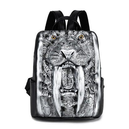 Sabre Toothed Tiger Backpack - Floral Fawna